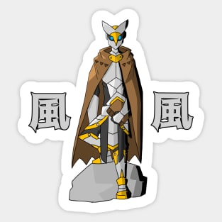 Wind knight Sticker